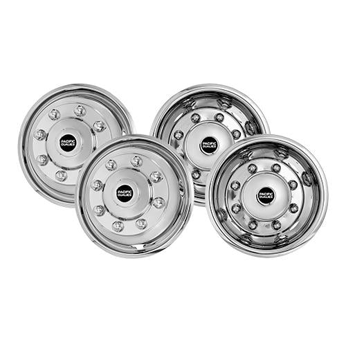 371950W Wheel Simulator 19.5" Full Set, 8 Lug, W4700, 19902020 International, 22mm studs